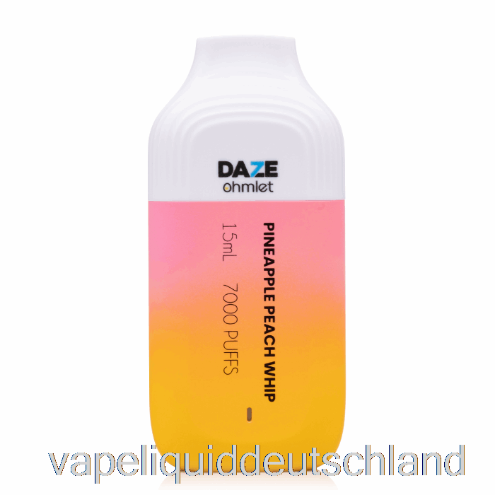 7 Daze Ohmlet 7000 Einweg-Ananas-Peach-Whit-Vape Deutschland